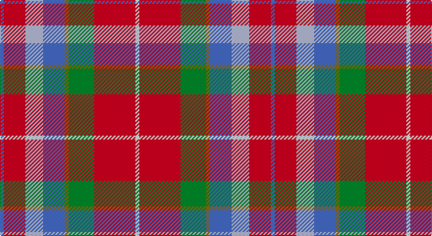 B/4 R22 LB18 B22 Y4 G26 R42 W/4 tartan