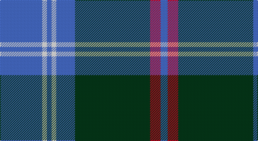 B/72 W8 B8 W8 B32 DG128 R18 B/12 tartan