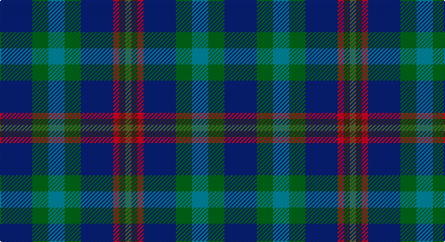 DB/32 DG16 T16 DG16 DB32 R6 DO6 G/6 tartan
