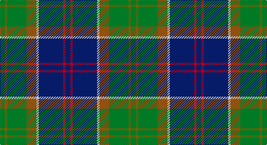 G/8 Y4 G32 O16 W4 DB40 R4 DB/8 tartan