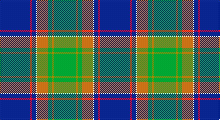DB/60 R4 DB8 W2 O22 G8 Y4 G/44 tartan