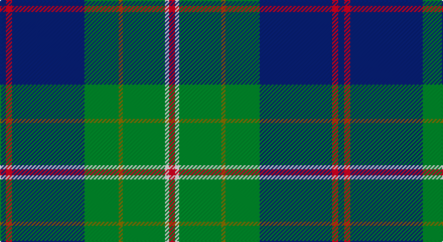 DB/6 R6 DB72 G34 Y4 G42 W4 R/6 tartan