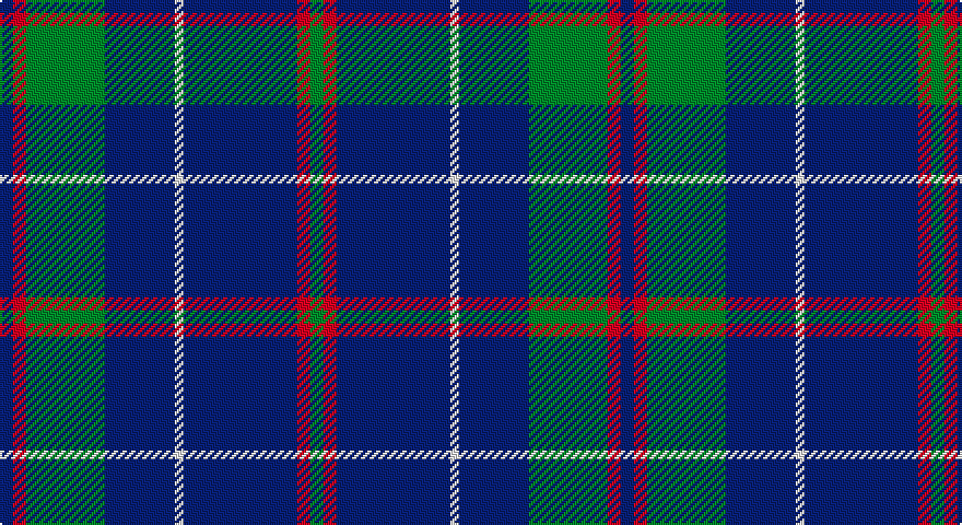 DB/6 R6 G36 DB32 W4 DB52 R6 G/6 tartan