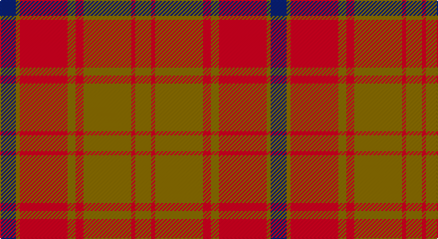 DB/16 Y4 R48 Y8 R8 Y48 R4 Y/16 tartan