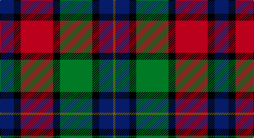 DB/24 K12 R56 K12 G56 K12 DB24 Y/4 tartan
