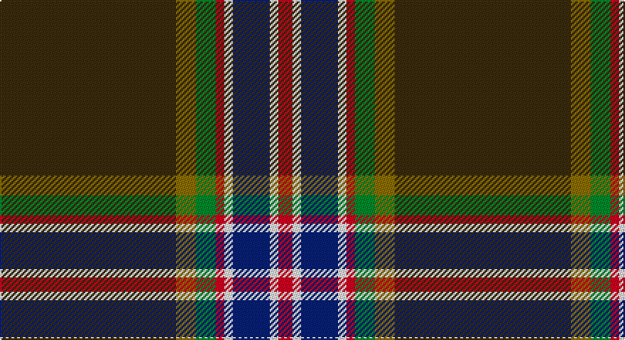 DY/124 Y14 G14 R6 W6 DB26 W6 R/10 tartan