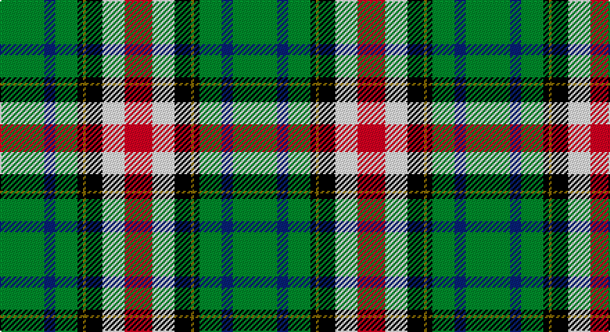 G/32 DB8 G16 K4 Y2 K12 W16 R/20 tartan