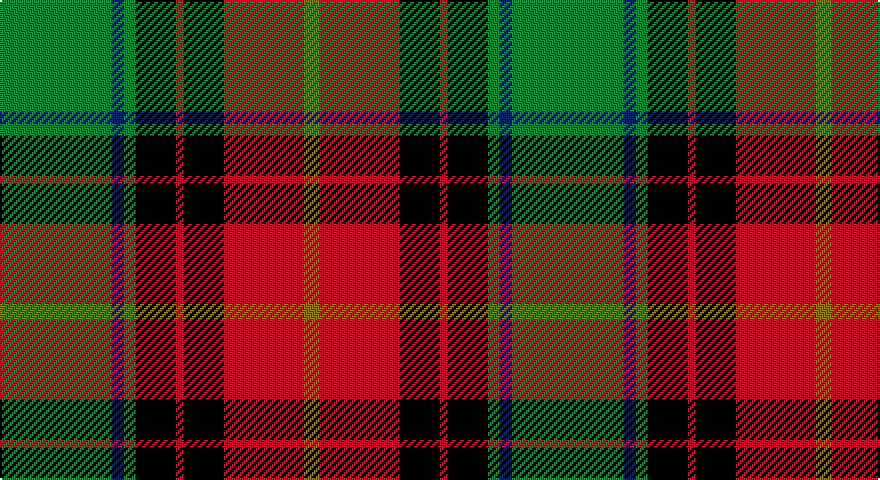 G/56 DB6 G6 K20 R4 K20 R40 Y/8 tartan