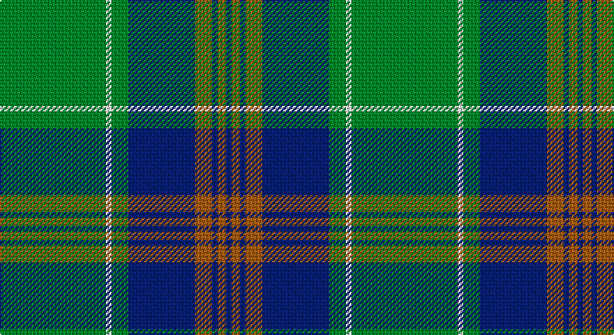 G/76 W4 G12 DB48 O12 DB4 O6 DB/4 tartan