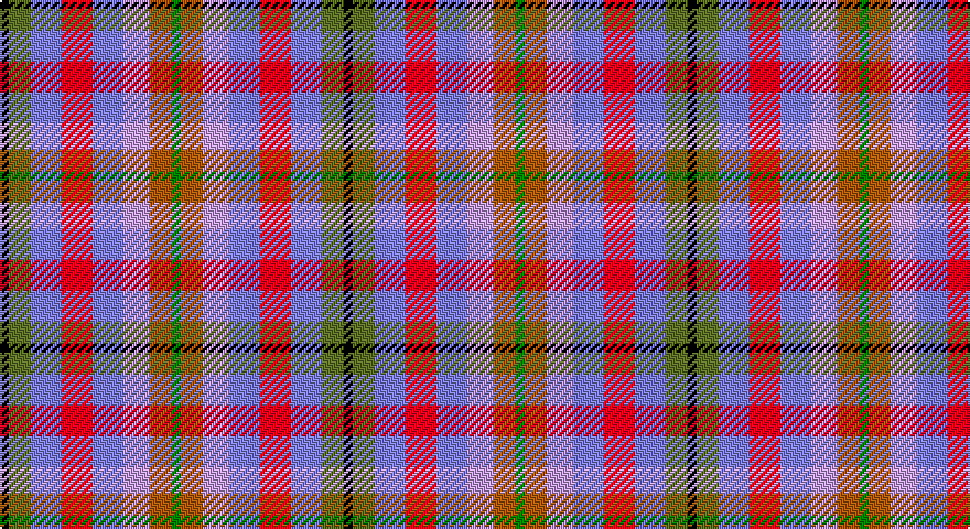 K/4 G10 B14 R14 B14 LP12 O10 Gi/4 tartan