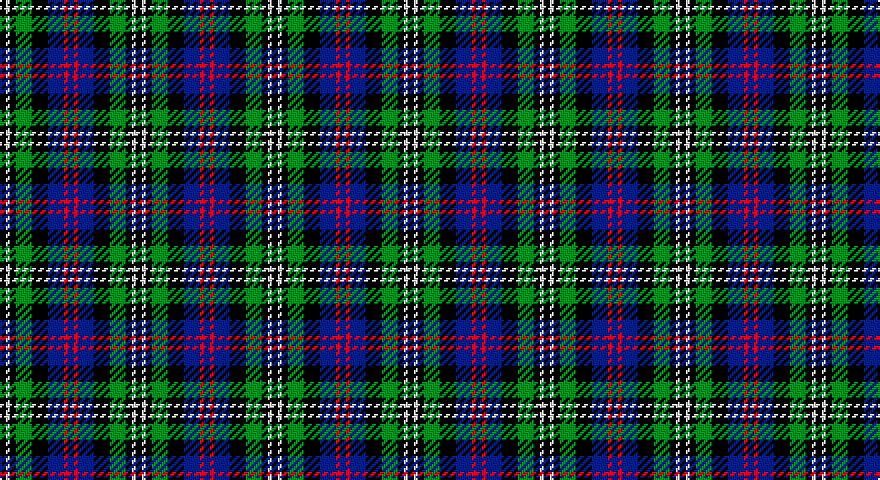 K/3 W2 K3 G8 K8 DB8 R2 DB/3 tartan
