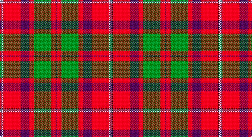 LB/5 K1 R30 DP15 R8 G30 R8 DP/2 tartan