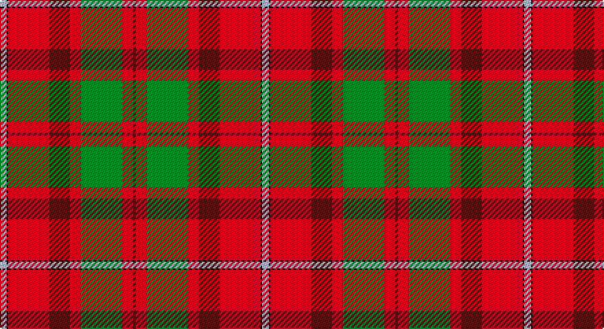 LB/5 K1 R30 DR15 R8 G30 R8 DR/2 tartan
