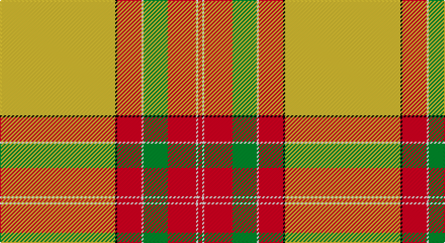 LY/114 K2 R24 W2 G24 R28 W2 R/4 tartan