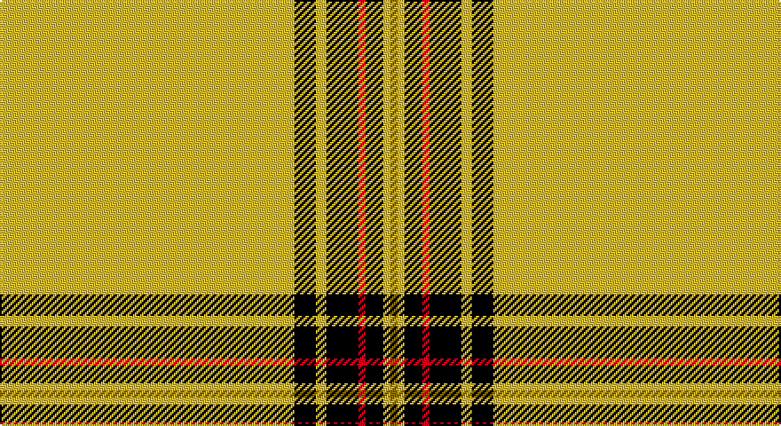 LY/166 K12 LY6 K18 R4 K10 LY4 Y/4 tartan