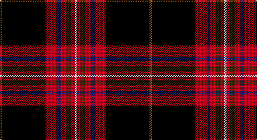 O/4 K74 R20 DB6 R10 DY8 R6 W/4 tartan