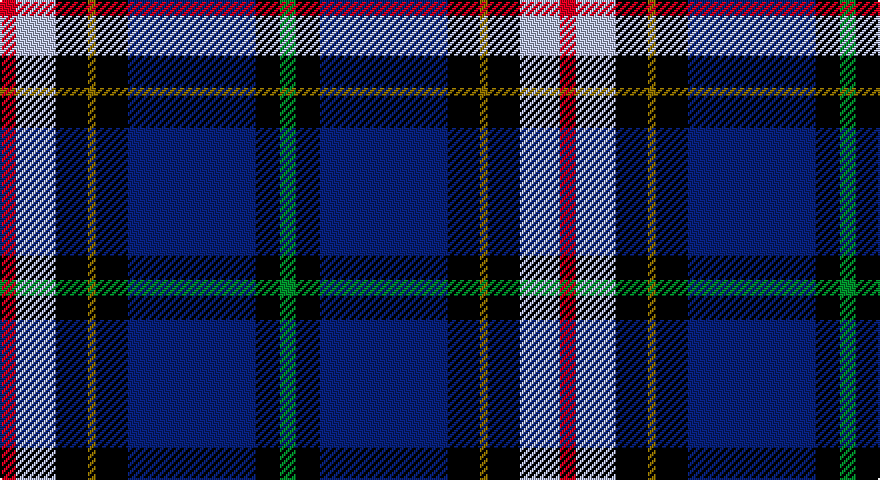 R/8 LB20 K16 Y4 K16 DB64 K12 G/8 tartan