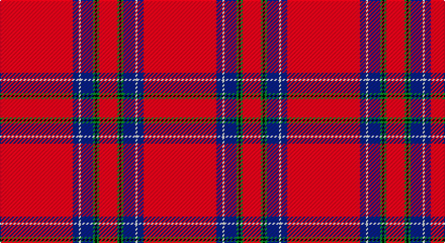 R/72 DB6 W2 DB12 G2 K2 G2 R/18 tartan