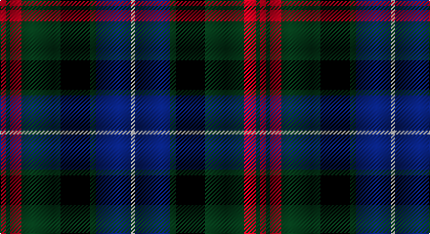 R/6 DG4 R12 DG40 K30 DG6 DB36 W/4 tartan