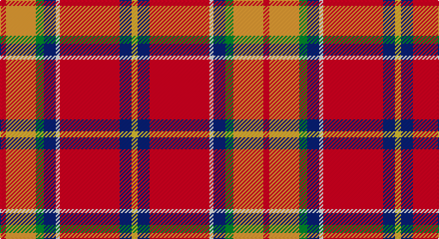 R/6 LO30 G8 DB12 W4 R60 DB12 LY/6 tartan