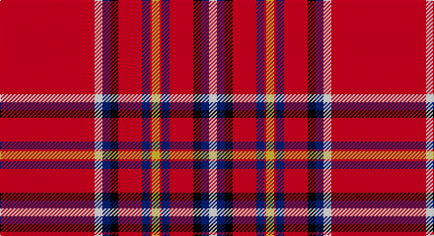R/96 W8 DB8 K8 R24 DB8 R2 LY/8 tartan