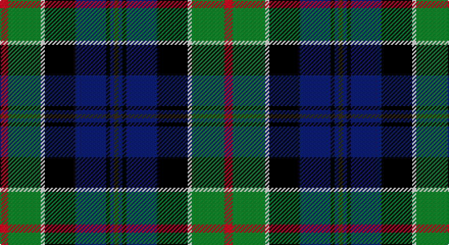 R/8 G32 W4 K30 DB30 K4 DB4 DY/4 tartan