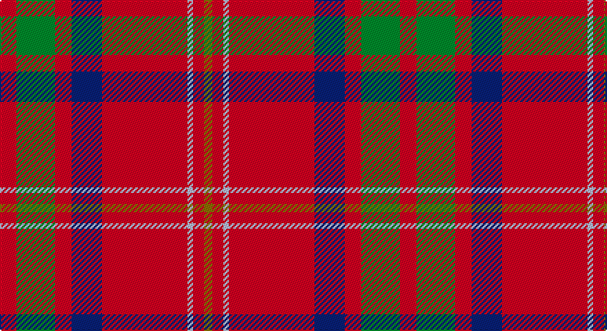 R/12 G28 R12 DB22 R62 LB4 R8 Y/6 tartan