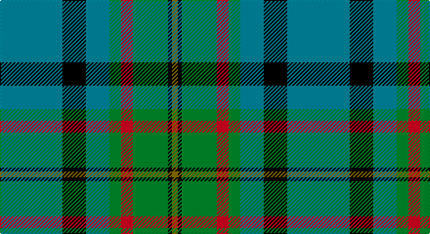 T/64 K24 T24 G12 R12 G36 K4 Y/6 tartan