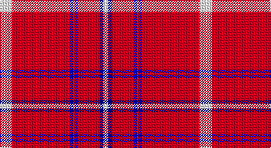 W/20 R94 B4 R4 B4 R36 DB6 W/8 tartan