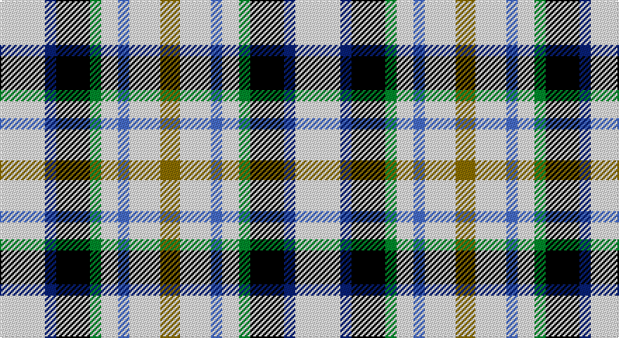 W/32 DB8 K24 G8 W12 B8 W22 Y/14 tartan