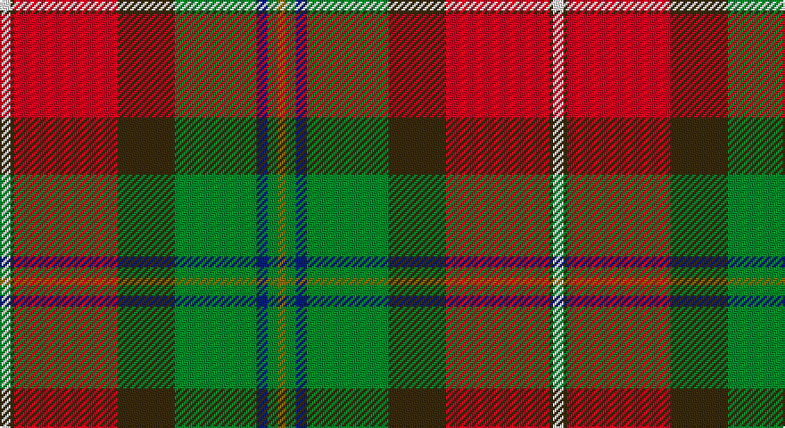W/6 DY2 R58 DY32 G46 DB6 G6 Y/4 tartan