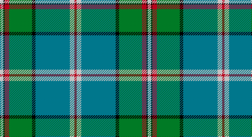 W/6 K2 R8 G40 K6 T60 W8 R/4 tartan