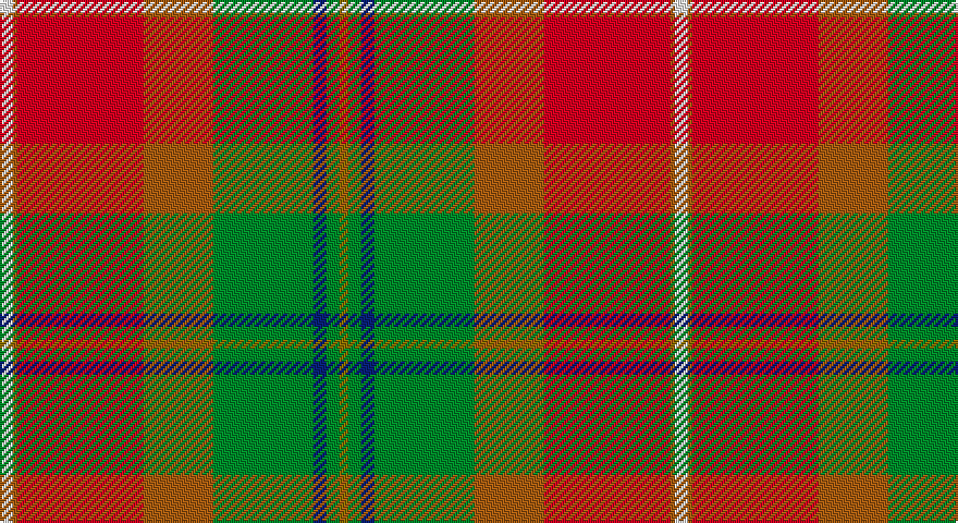 W/6 O2 R58 O32 G46 DB6 G6 Y/4 tartan
