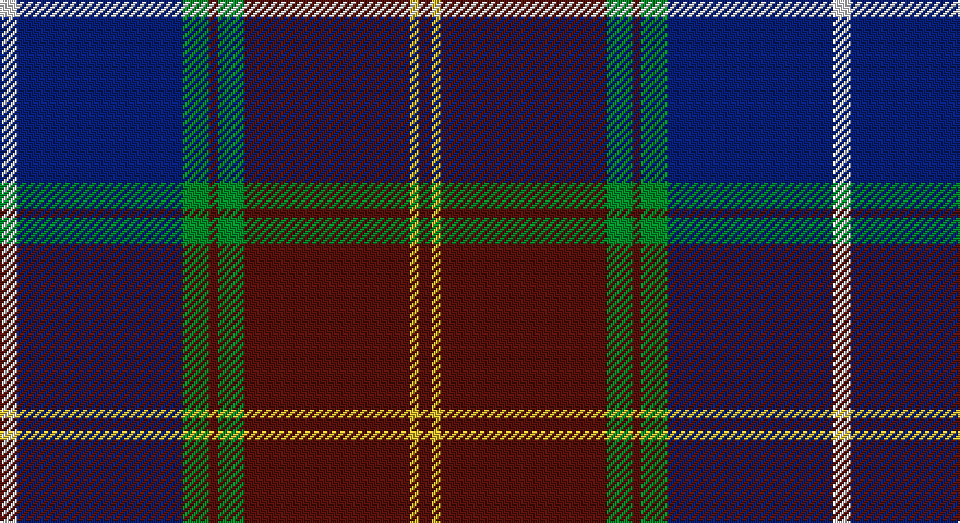 W/8 DB76 G12 DR4 G12 DR76 LY4 DR/6 tartan