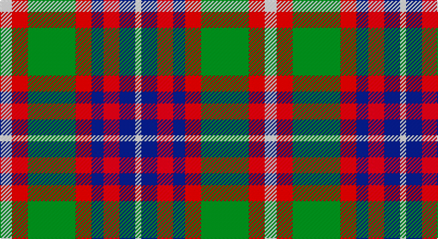 W/12 Ri16 G48 Ri16 DB12 R16 DB16 W/6 tartan