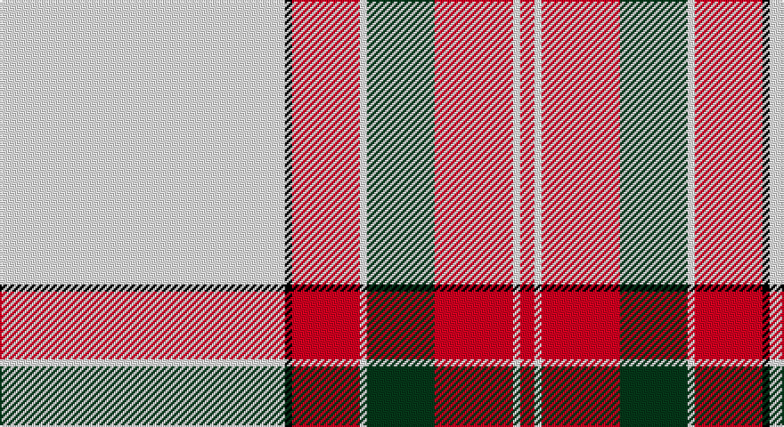 W/160 K4 R38 W4 DG38 R44 W4 R/8 tartan
