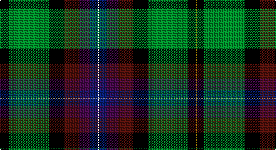 Y/2 K12 G64 K24 DR24 DP18 DB12 W/2 tartan