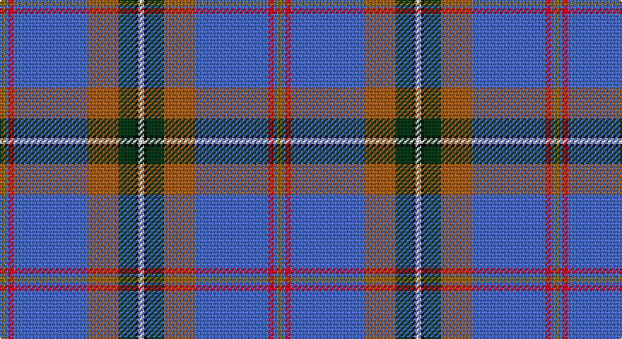 Y/4 B2 R4 B52 O22 DG12 K2 W/4 tartan