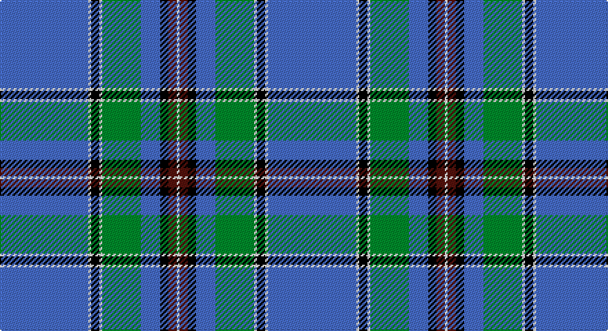 B/64 W2 K6 W2 G28 B14 K6 DR6 W/2 tartan