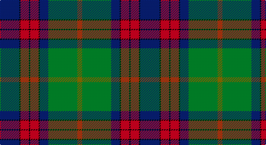 DB/32 K2 R14 K2 R14 K2 DB14 G48 Y/8 tartan