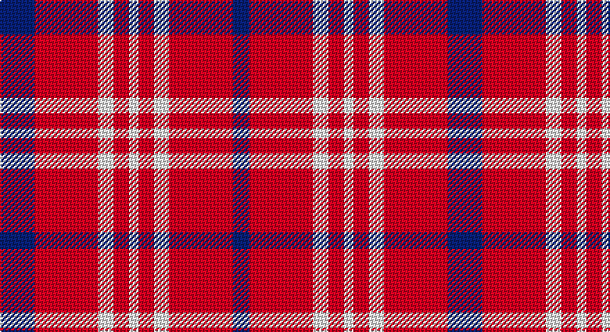 DB/25 R46 W11 R11 W7 R11 W11 R46 DB/12 tartan