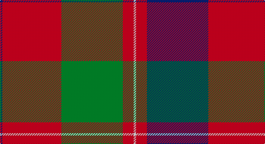 DB/4 R98 G102 R18 W4 R18 DB102 R98 DB/4 tartan