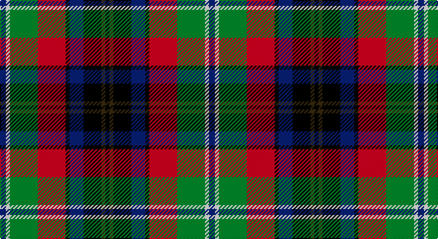 DB/6 W4 G28 R28 K4 DB14 K18 DY4 K/4 tartan