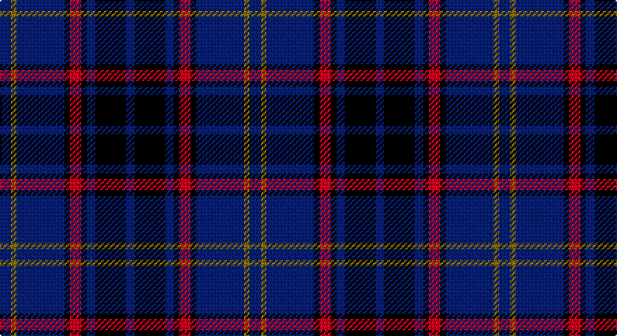 DB/8 Y4 DB34 K4 R8 K4 DB6 K22 DB/6 tartan