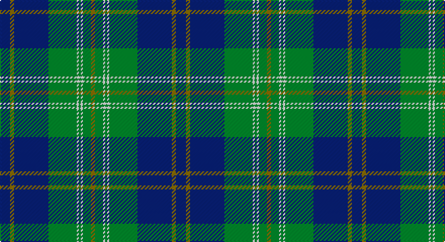 DB/10 Y4 DB34 G28 W2 G2 W2 G8 Y/4 tartan
