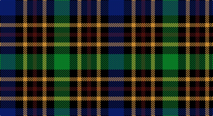 DB/32 K16 LO8 K12 DR8 K12 LO8 K16 G/32 tartan