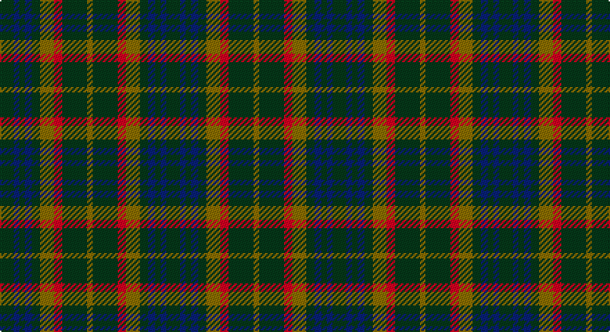 DG/10 DB4 DG4 DB5 DG6 Y10 R6 DG18 Y/4 tartan