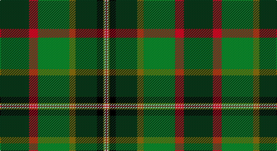 DG/46 R14 G50 Y10 DG34 K10 Y2 W2 R/2 tartan
