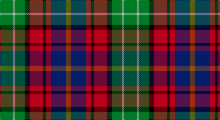 G/26 W4 G20 K10 R26 K6 R10 DB30 O/10 tartan