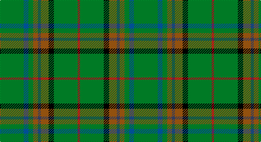 G/40 DB8 G8 O8 DT5 O13 K9 G40 R/4 tartan